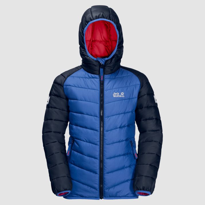 Chamarra Acolchada Jack Wolfskin Zenon Niños Azules Mexico-6248175